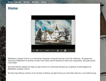 Tablet Screenshot of bethlehemulen.org
